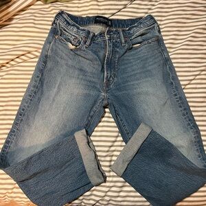 Abercrombie & Fitch Light Blue Straight Jeans